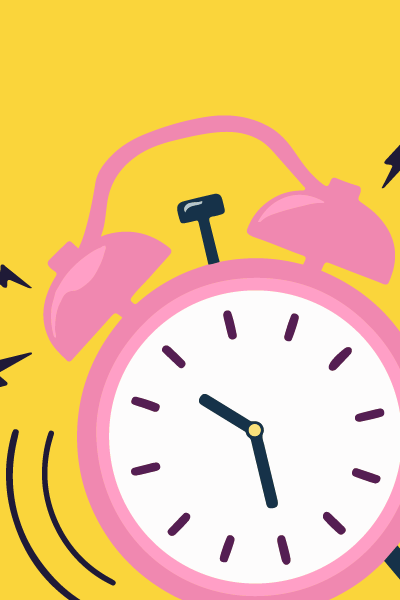 Illustration of alarm clock