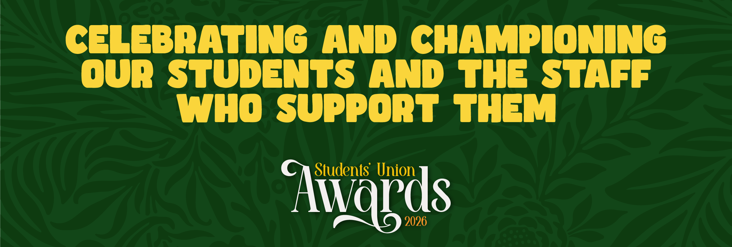 Celebrating and championing our students and the staff who support them 