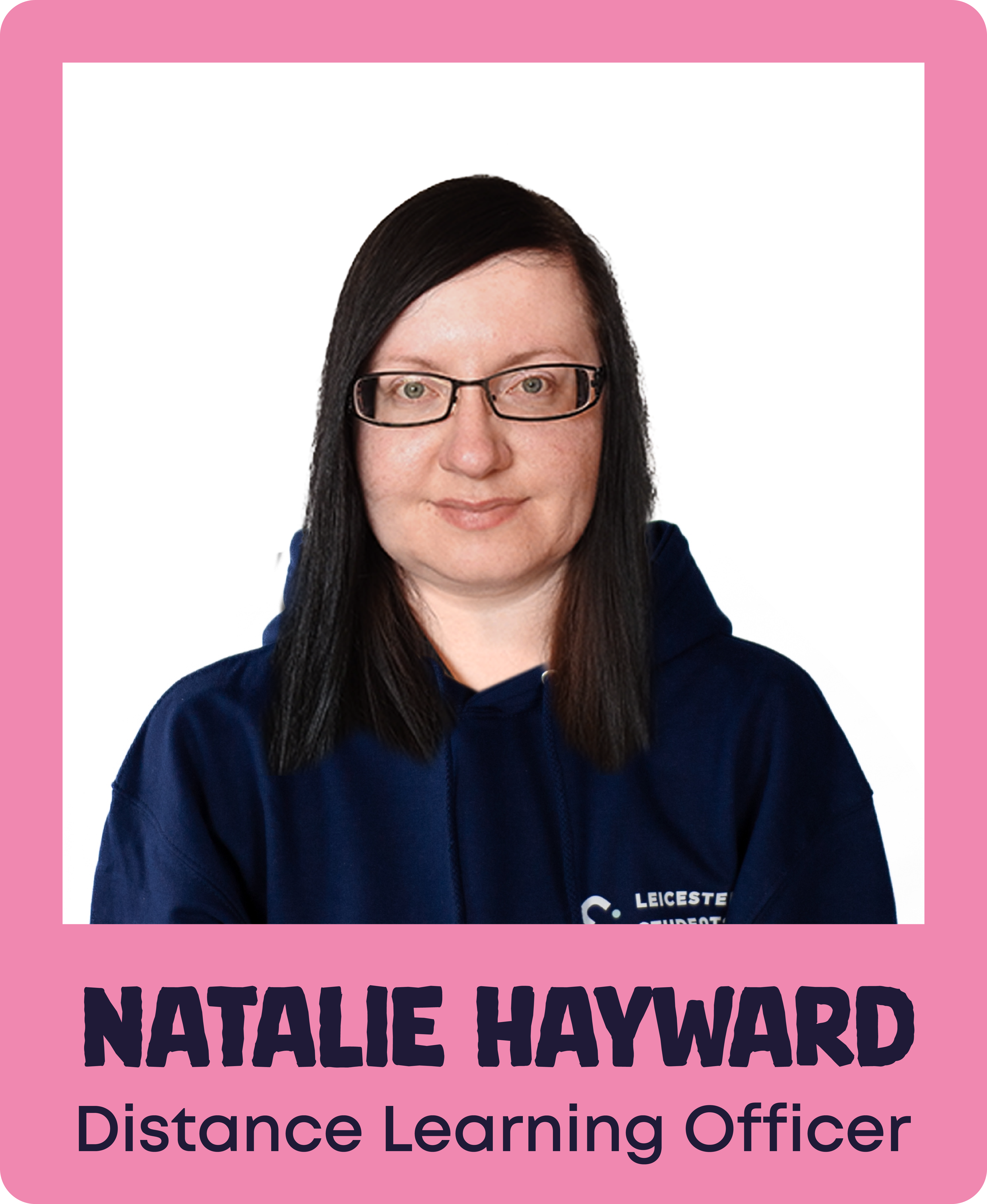 Headshot of Natalie Hayward, the DL officer