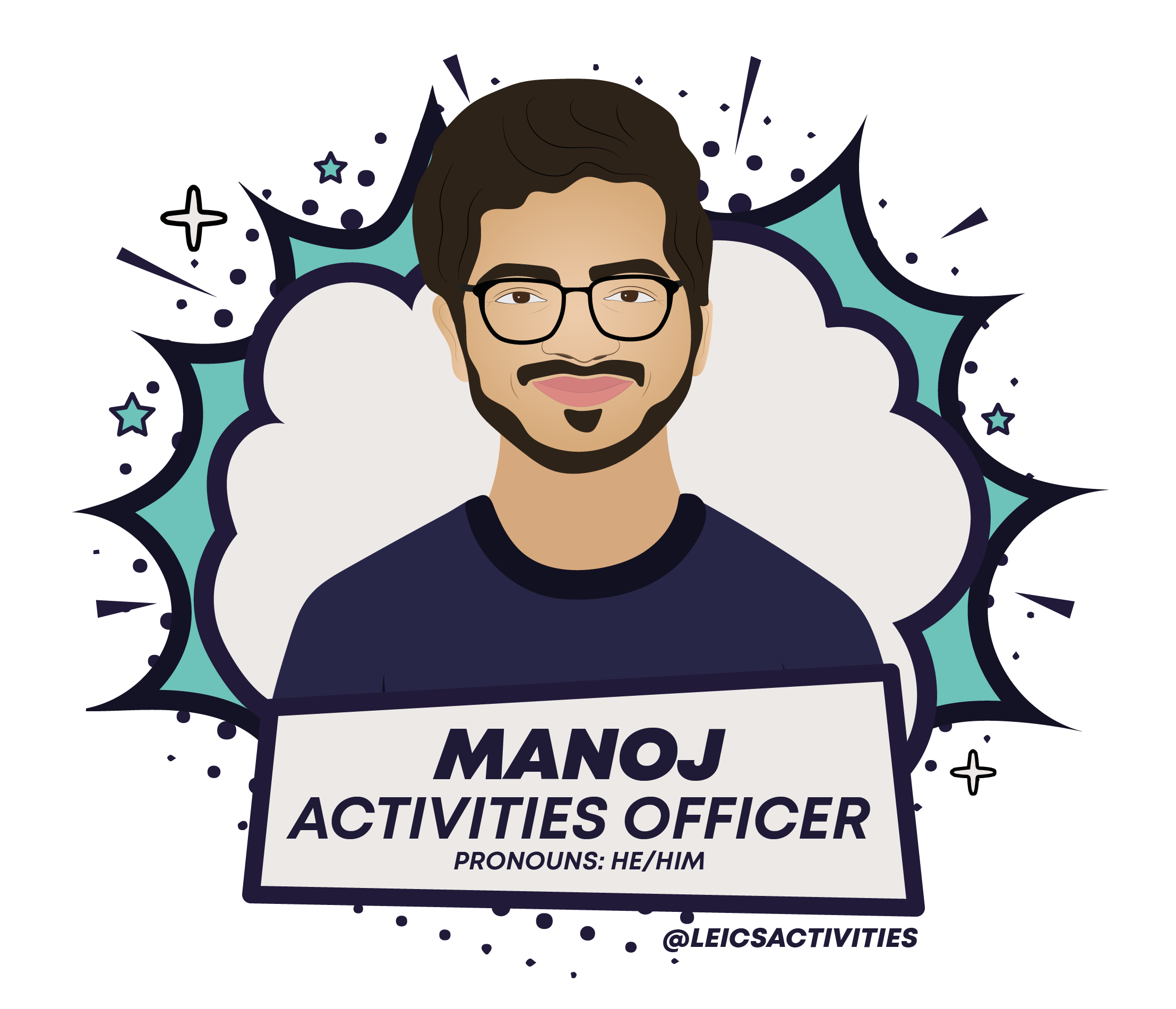 Image of Manoj Kanikanti, Activities Officer he/him - click to view his profile