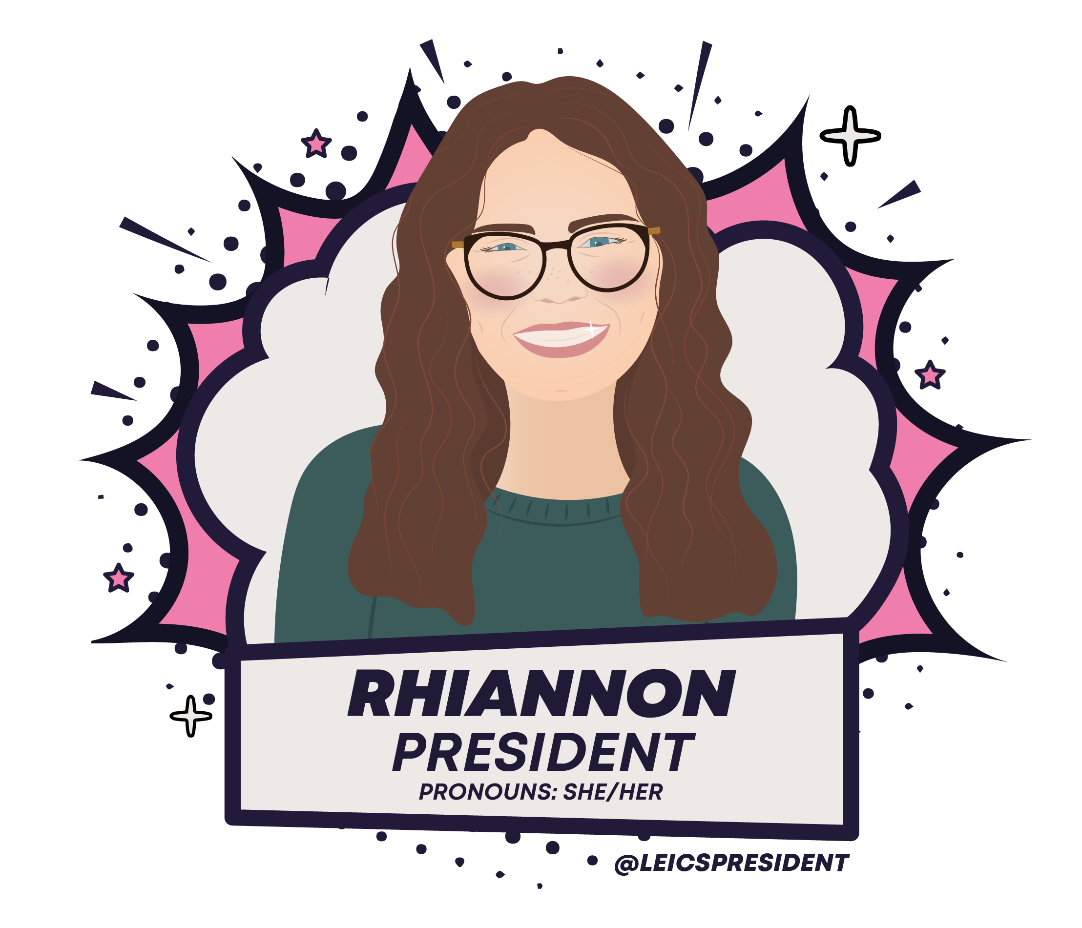 Image of Rhiannon Jenkins: President - click to view her profile