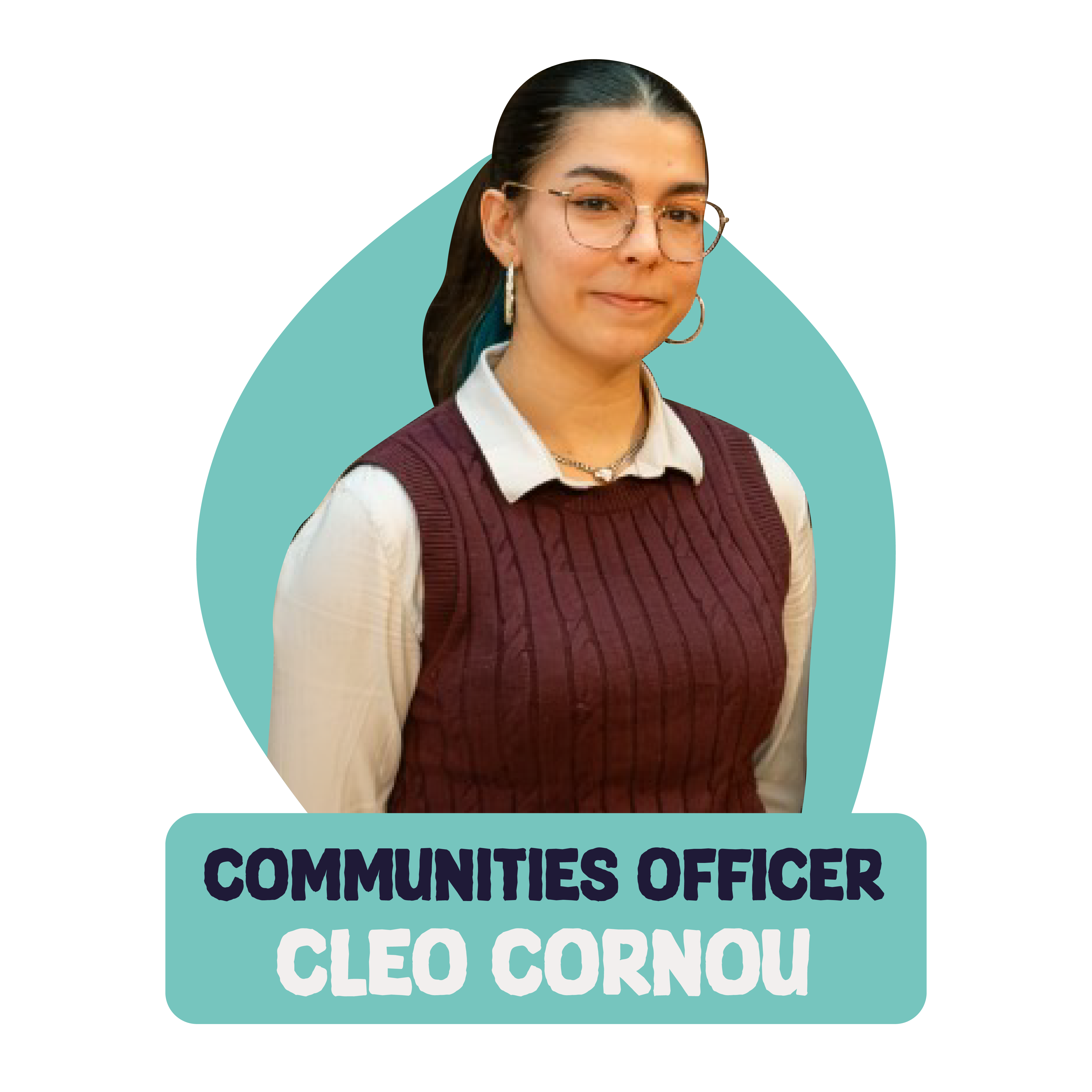Image of Cleo Cornou, Communities Officer she/her - click to view her profile