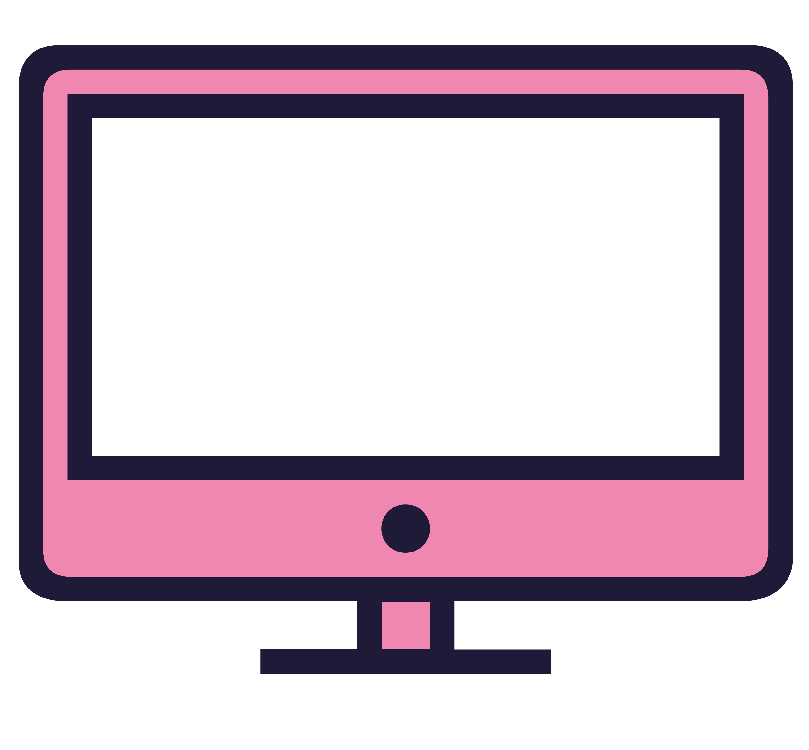 Illustration of computer screen
