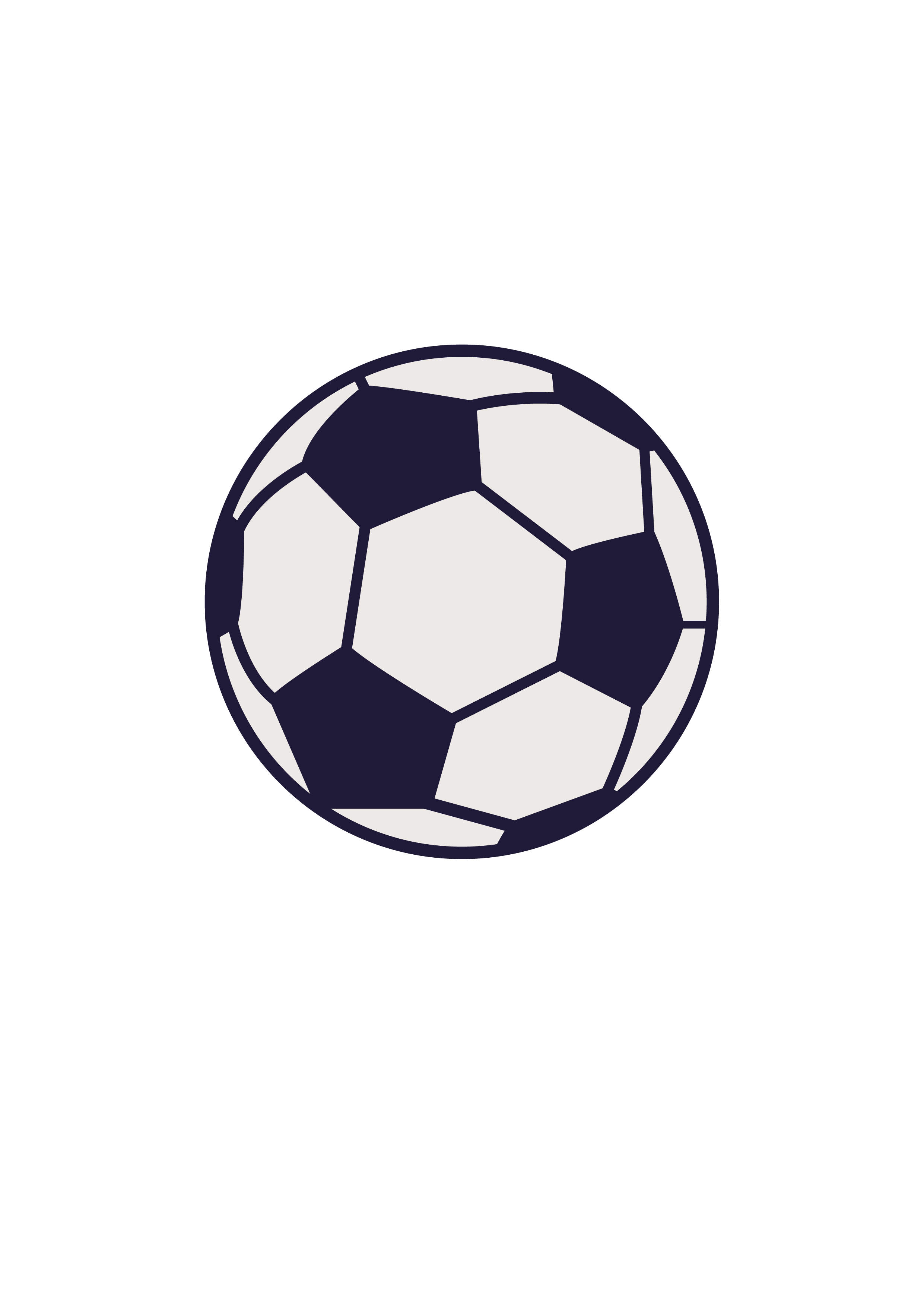 graphic of football