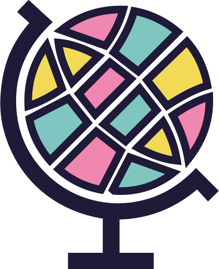 Illustration of globe