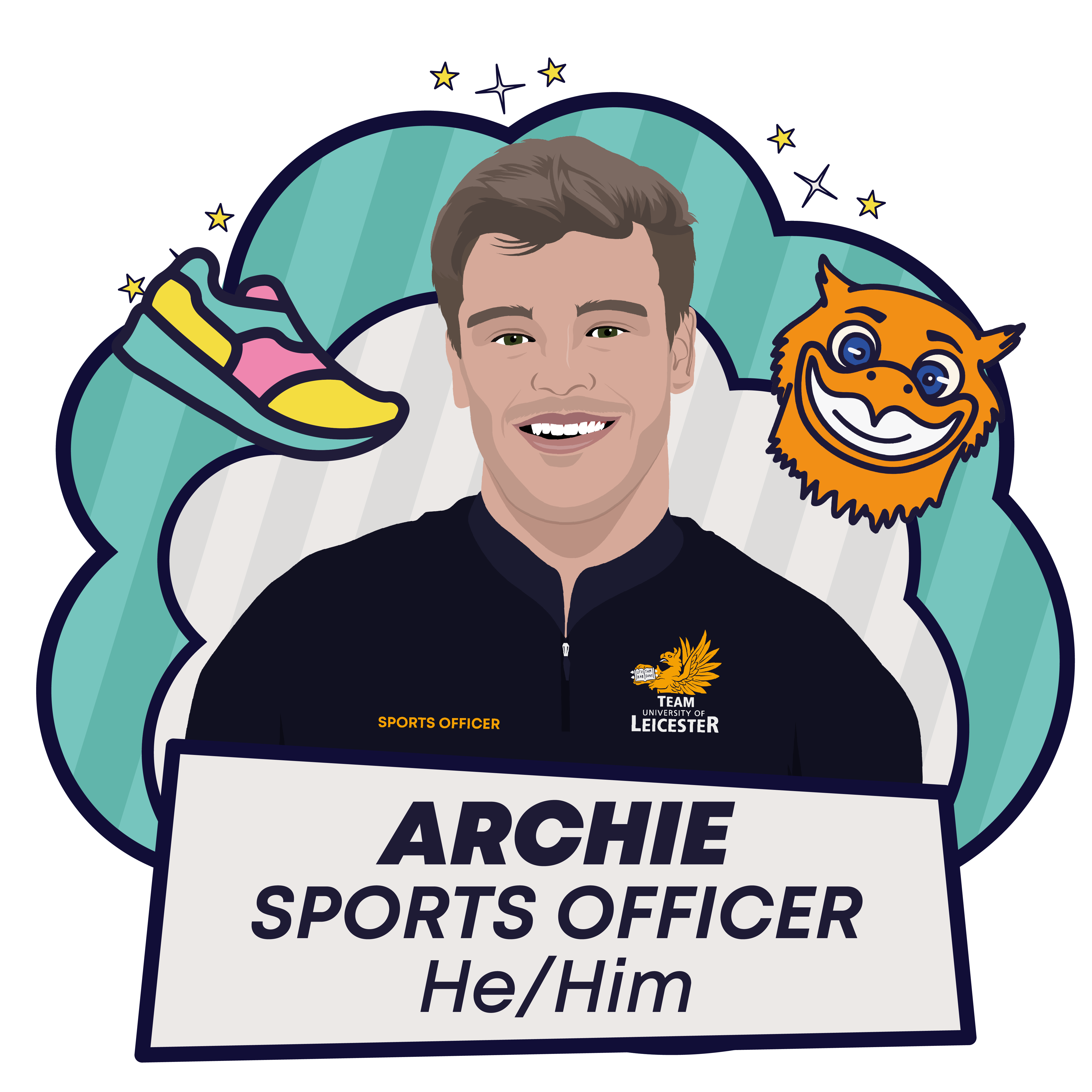 Archie Robinson - Sports Officer - Pronouns: He/ Him