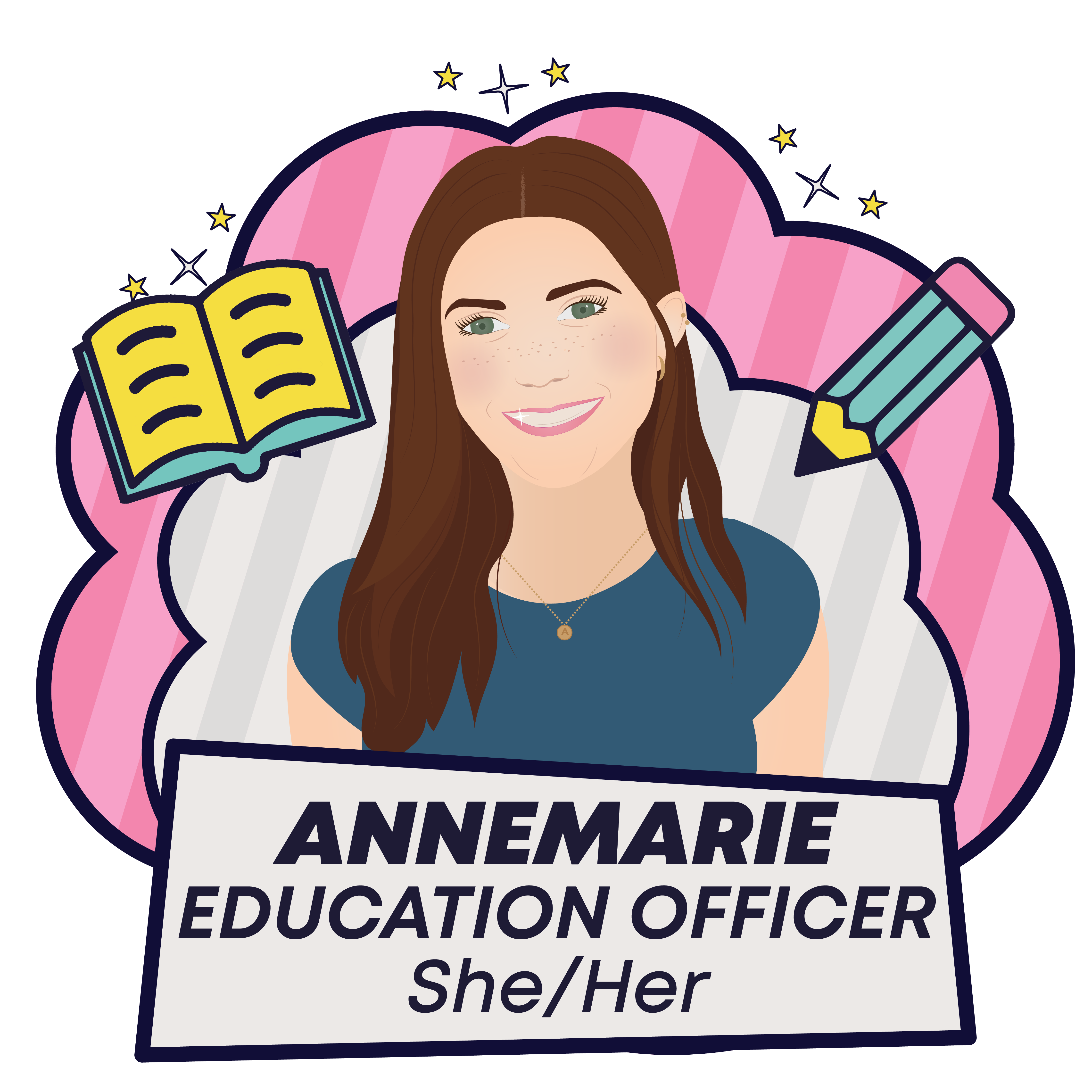 AnneMarie Deeb - Education Officer - Pronouns: She/Her