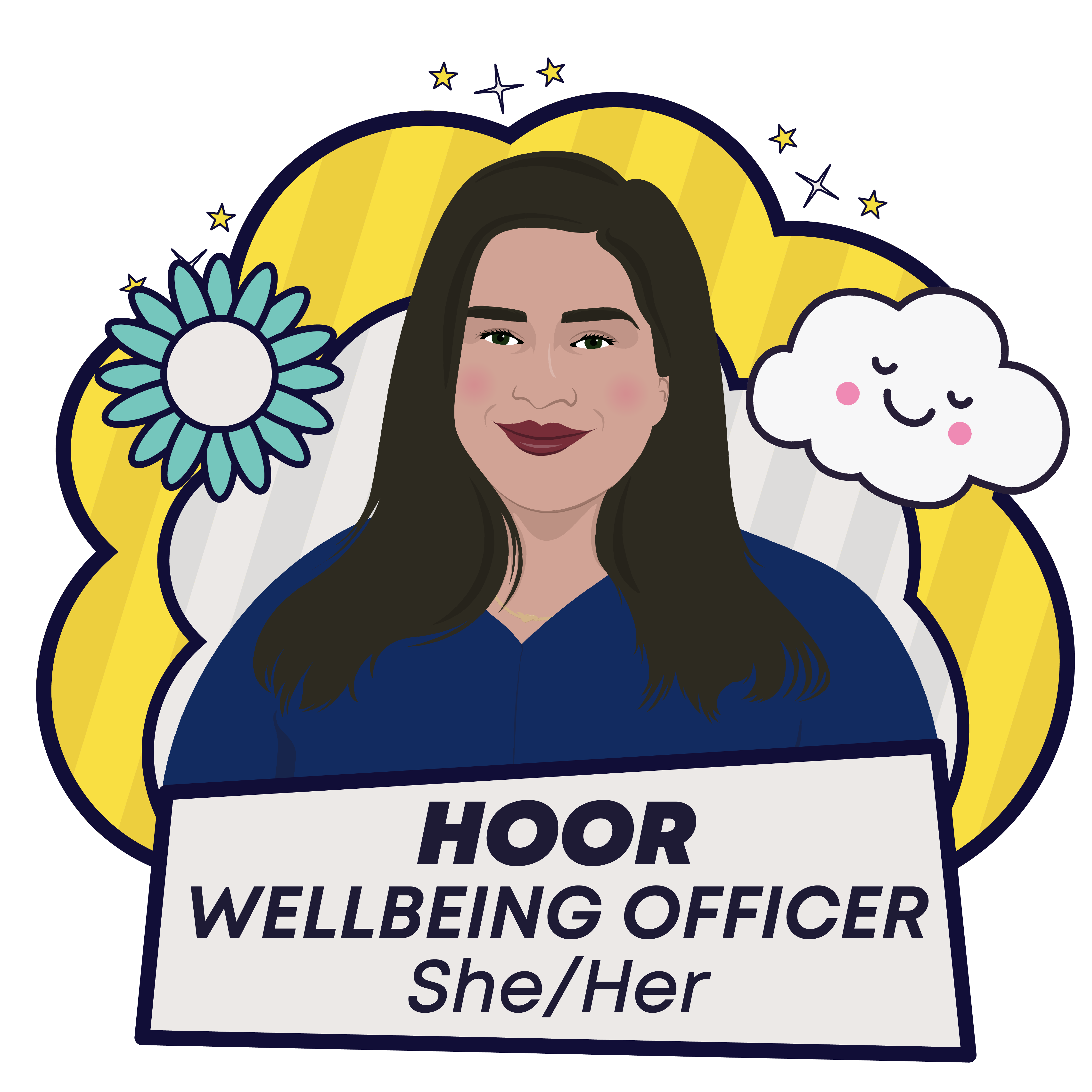 Hoor Pathan. Wellbeing Officer. Pronouns She/Her