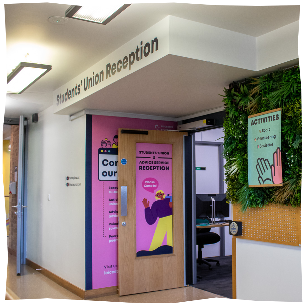 Entrance to SU Office